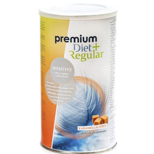 Premium Diet Regular+ Sensitive karamellás ízben (28 adag/560g)